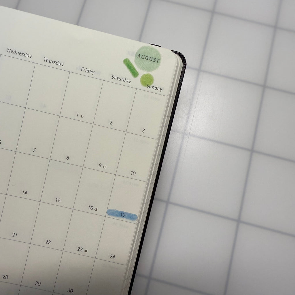 FLIGHT fun fun l semi clear planner sticker